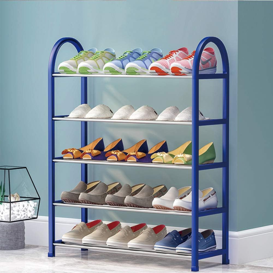 Sapateira 4 Ou 5 Andares Organizador de Sapatos Tênis 8/10 Pares Desmontável Multiuso