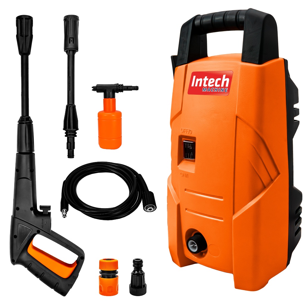 Lavadora De Alta Pressão Califórnia 1300w Com 1450psi De Pressão Máxima Intech Machine