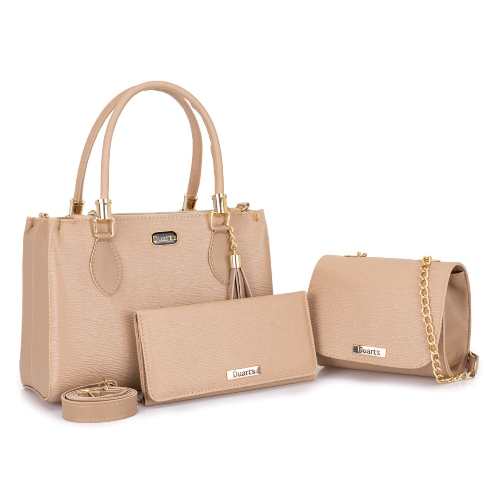 Bolsas femininas Kit 3 Peças Lançamento Duarts