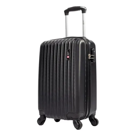 Mala De Bordo 10kg Pequena Londres Swiss Move Preto