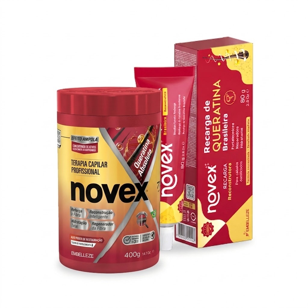 Kit Novex Recarga de Queratina Absoluta