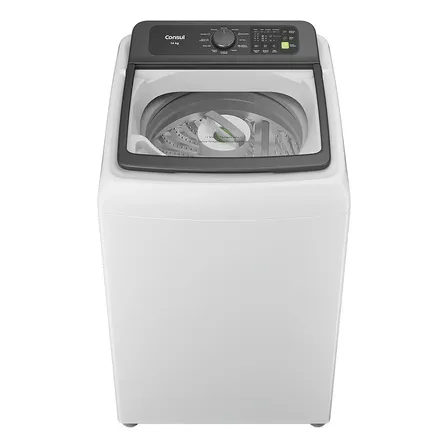 Máquina De Lavar Consul 14 Kg Cwn14ab Automática Painel Digital Econômica Ciclo Rápido Branca 110v 127v Branco