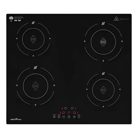 Cooktop De Indução Britânia 6000w Bcte40a Preto 220v