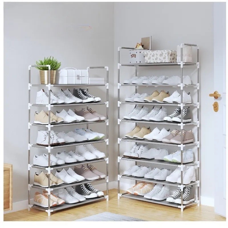 Sapateira Vertical para 27 Pares de Sapatos Estrutura Compacta Ideal para Sala, Quarto e Entrada