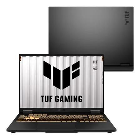 Notebook Asus Tuf Gaming F16 Fx608jhr Nvidia Rtx 5050 Intel Core I5 14a 8gb Ram 512gb Ssd Linux Keepos Tela 16  Led Fhd 165hz Gray - Rv124 Jaeger Gray