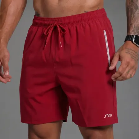 Bermuda Tactel Masculina Short Academia Praia Treino P Ao G3