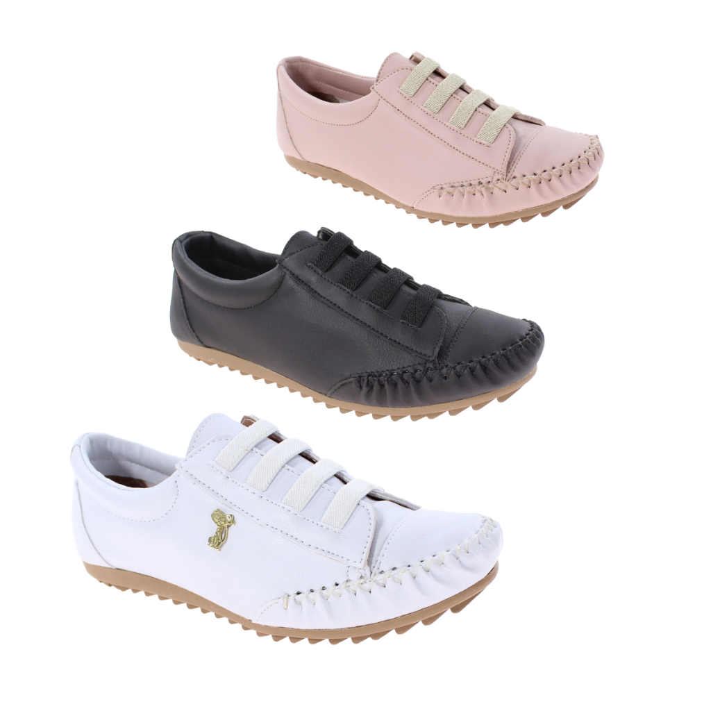 Kit 3 Tenis Mocatenis Feminino Combo Blogueria Casual