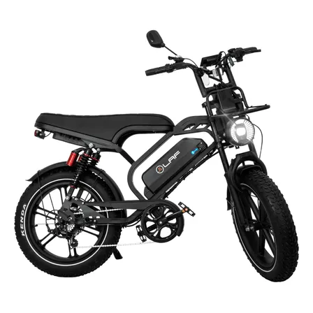Bicicleta Bike Eletrica L40 Plus 1000w 48km Autopropelido Preto - Pneu Terra Off Road 20