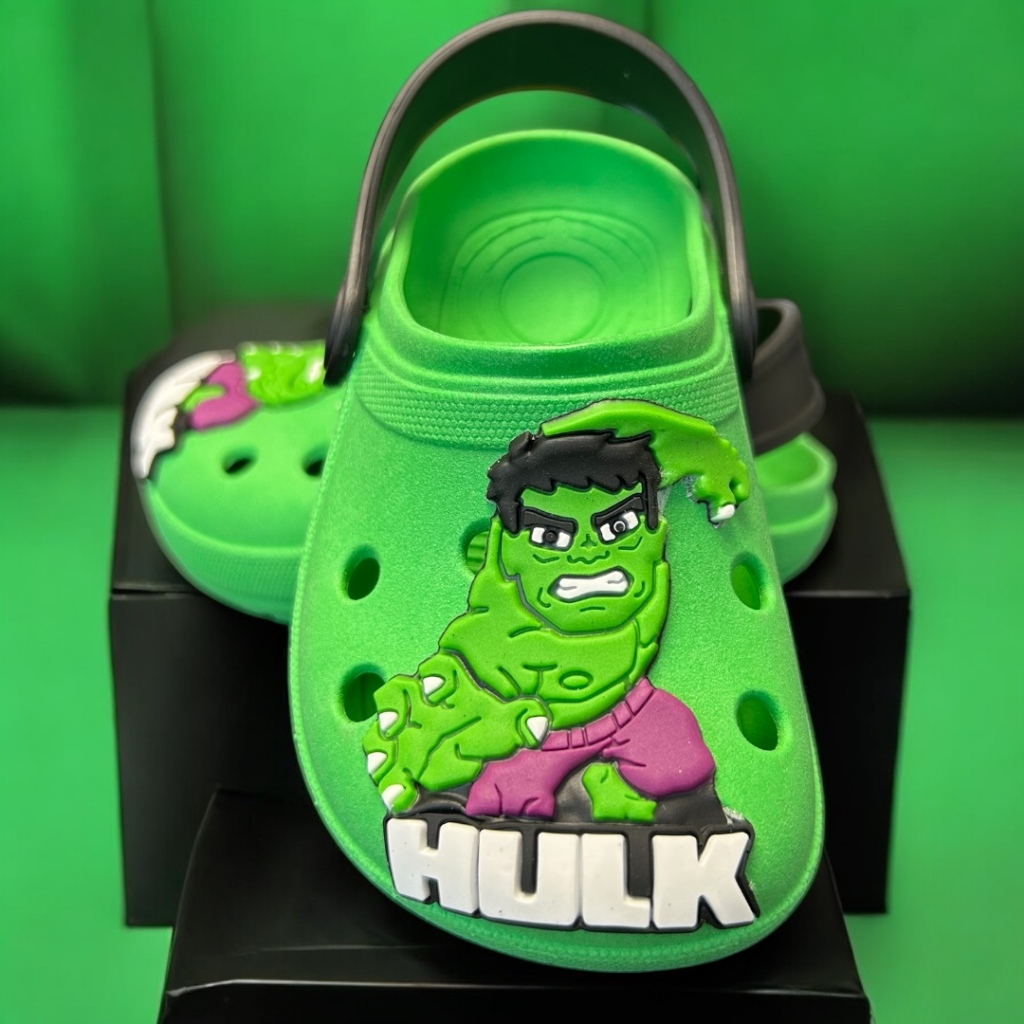 Babuche Infantil Menino Personagens Super Heroi Sandália Chinelo Confortável Masculino