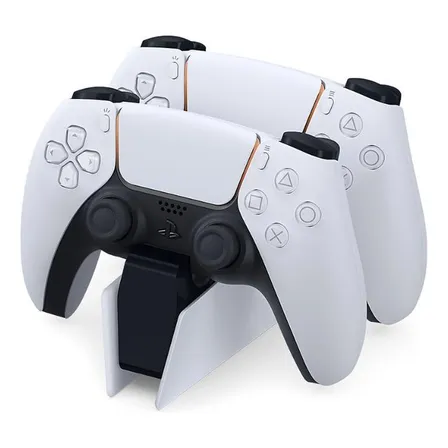 Base De Carregamento Controle Dualsense Ps5 Sony Cfi-zds1r Branco 5v