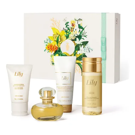 O Boticário Lily Kit Presente(4 Itens)