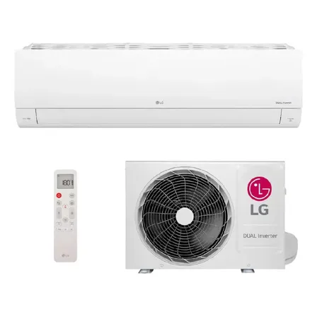 Ar Condicionado Split Hw LG Dual Voice Ai Inverter 12kqf220v