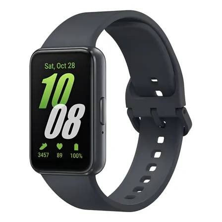 Relógio Smartband Samsung Gal.fit 3 Sm-r390 Grafite Grafite Liso Grafit Cinza-escuro