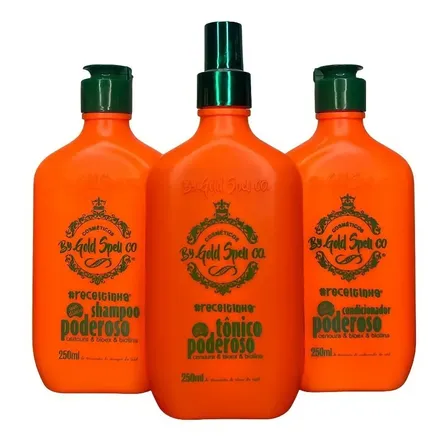 Promoção Combo Poderoso (shampoo+cond+tônico) Combo Oficial