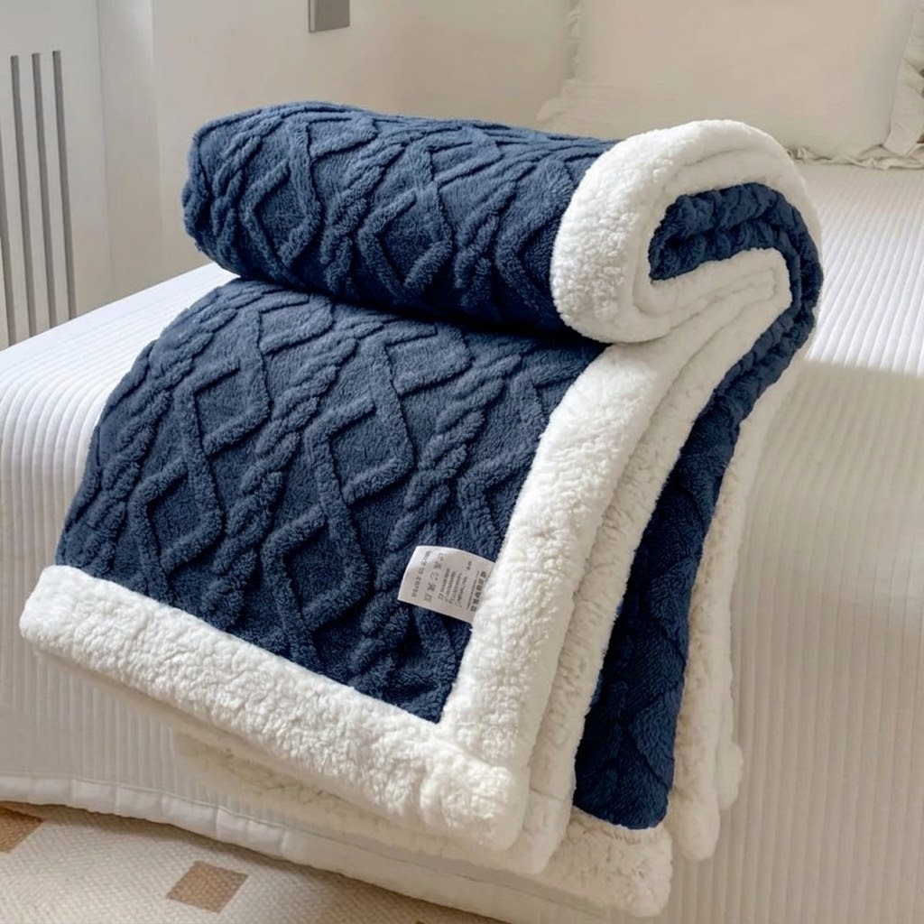 Cobertor Manta Sherpa Grossa 2,20 X 1,80 Mt Varias Estampas