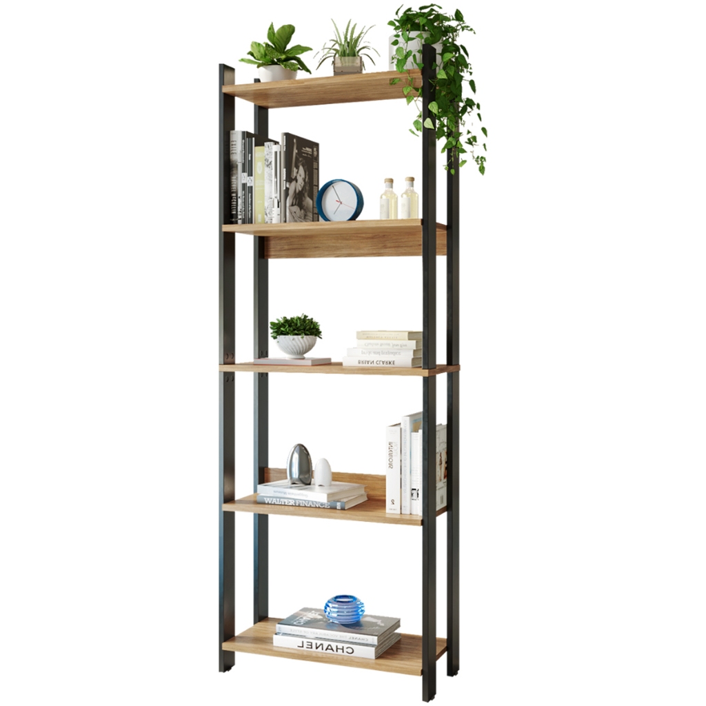 Estante Estilo Industrial 178cm com 5 Prateleiras | Organizador Multiuso Sala/Cozinha | FULL
