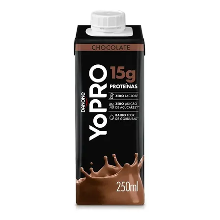 YoPRO Bebida Láctea UHT Chocolate 15g de proteínas 250ml