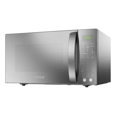 Micro-ondas Consul 32L Prata com Menu Fácil - CMS46AR