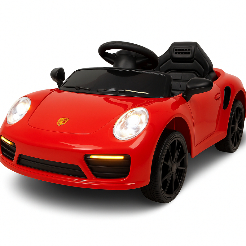 Carro Elétrico Infantil Compact Carrinho de Passeio Quadriciclo com Controle Remoto Luz e Música