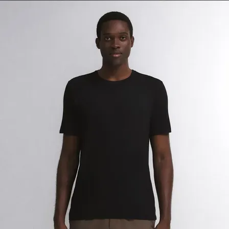 Camiseta Masculina Insider Light Preta G Gola U