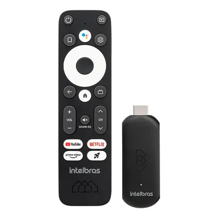 Smart Tv Stick Full Hd Intelbras Preto Padrão