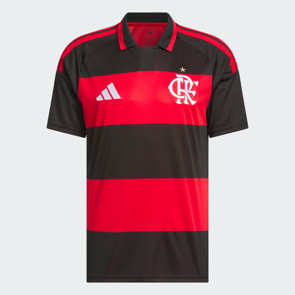 Manto Flamengo Masculina Jogo 1 Adidas 2026